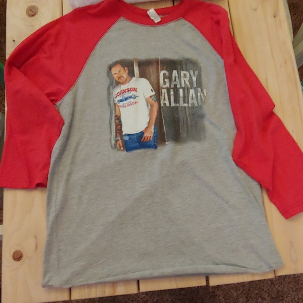 Gary Allan Baseball Shirt